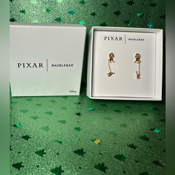 BaubleBar x Pixar Disney Slinky Dog Toy Story earrings READ nwt - Picture 6 of 8